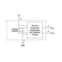 Diagrama de pines del MPX2202AP