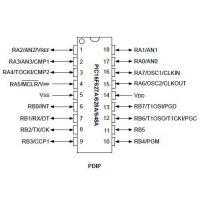 Pines PIC 16F628A-I/P