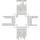 Diagrama de pines microcontrolador ATMEGA168A-AU