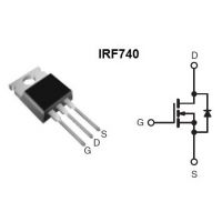 Diagrama IRF740