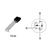 Transistor MOSFET 2N7000