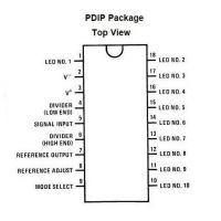 Diagrama de pines LM3914