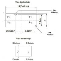 Diagrama de pines RPI-579N1E