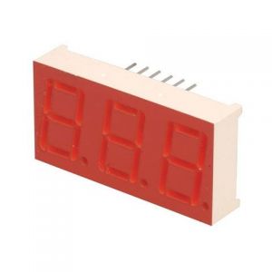 Display 7 segmentos triple LN5643R-11