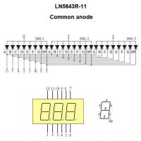 Diagrama de pines del LN5643R-11