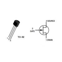 Diagrama de pines del transistor MPF102