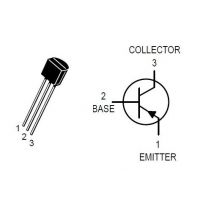 Diagrama de pines del transistor 2N5401