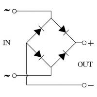 KBP204G diode bridge rectifier