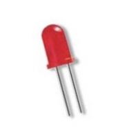 LED difuso 5mm Rojo