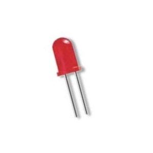 LED difuso 5mm Rojo