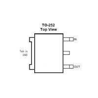 Diagrama de pines del regulador de 5V LP38690DTX-5.0