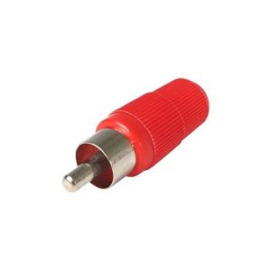 Plug RCA color rojo