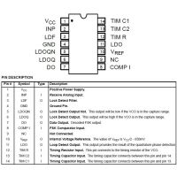 Diagrama de pines del XR2211