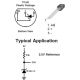 Diagrama de pines y aplicación del LM336