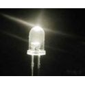 LED transparente 5mm Luz Blanca