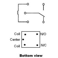 Relé de 5V SRD-05VDC-SL-C