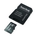 Micro SDHC 16 GB con adaptador SD
