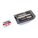Memoria micro SDHC 16 GB clase 10 con adaptador SD