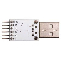 Tarjeta conversor USB a serial con CP2102