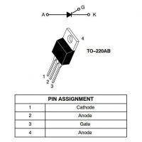 Diagrama de pines del 2N6509