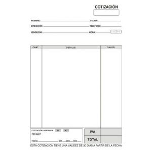 Cotizacion