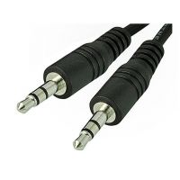 Cable de audio con plugs de 3.5 mm