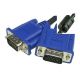 Cable VGA y SVGA DB15 Macho-Macho, 1.8m