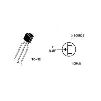 Transistor JFET canal P J176