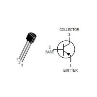 Diagrama de pines del transistor S9015