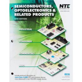 Catálogo de semiconductores NTE 15e y guía de reemplazos NTE (Antes ECG)