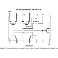 Diagrama de pines del 4007