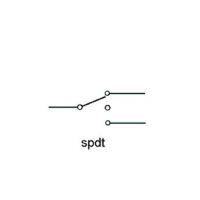 Interruptor tipo SPDT ON-OFF-ON