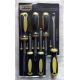 Flat and phillips 6 screwdrivers set