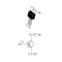 Diagrama de pines del transistor NTE378