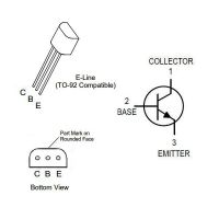 Diagrama de pines del transistor ZTX651