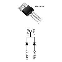 MUR2040CT diode pinout diagram