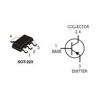 Diagrama de pines del transistor BCP53