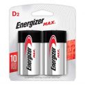 2 x D disposable alkaline batteries 1.5 V