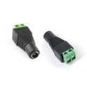 Conector jack DC a bloque de terminales