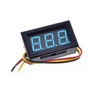 Digital DC voltmeter with 7-seg display