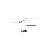 Interruptor SPDT (1P2T )