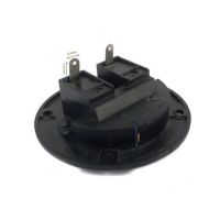 2 ways 75 mm round connector or terminal for baffle