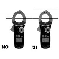 Medida de corriente con pinza voltiamperimetrica