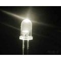 LED transparente 5mm Blanco