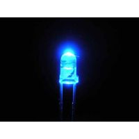 LED transparente 3mm Azul