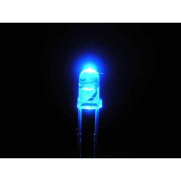 LED transparente 3mm Azul